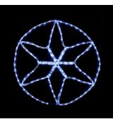 Гирлянда внешняя Delux Motif Star 0,6x0,6 м flash белый IP44 EN 90012983