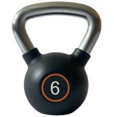 Гиря чугунная обрезиненная 28 кг Generation Fitness FF51F3-28kg