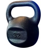 Гиря чугунная 32 кг цвет черный RN-Sport