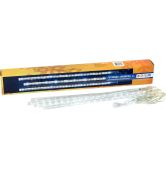 Гірлянда зовнішня Delux Snowfall C 192 LED 8x0,3 м біл/прозр. IP44 EN 90017977