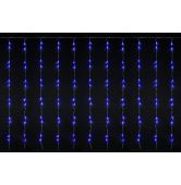 Гірлянда внутрішня Delux Waterfall С 264LED 3х2 м синій/прозорий IP20 90018005