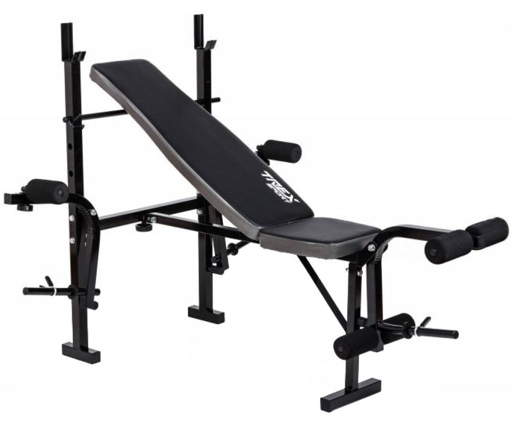 Набор Elitum Titan 165 кг со скамьей TrexSport TX-055