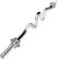 Набор Elitum Titan 165 кг со скамьей TrexSport TX-055 - фото №6