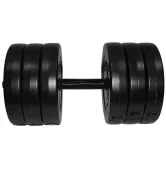 Гантель наборная композитная 15,5 кг в пластиковой оболочке Newt Rock Pro