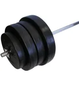 Штанга наборная композитная 88 кг в пластиковой оболочке Newt Rock Pro