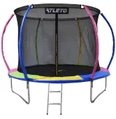 Батут с внутренней сеткой Atleto 10FT 312 см multicolor