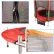 Батут с внешней сеткой Atleto 5FT 140 см KRB01 красный - фото №4