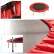 Батут с внешней сеткой Atleto 5FT 140 см KRB01 красный - фото №3