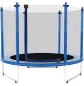 Батут с внешней сеткой Atleto 5FT 140 см KRB10 синий