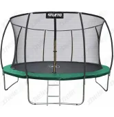  Батут с внутренней сеткой Atleto 13FT 404 см зеленый