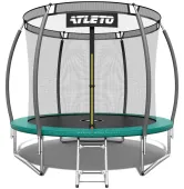  Батут с внутренней сеткой Atleto 10FT 312 см зеленый