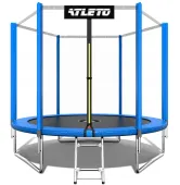 Батут с внешней сеткой Atleto 10FT 312 см синий