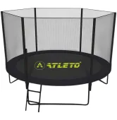  Батут с внешней сеткой Atleto 8FT 252 см Black (42400582)