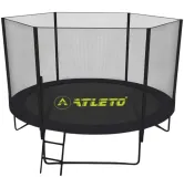  Батут с внешней сеткой Atleto 10FT 312 см Black (42400583)