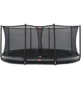 Батут BERG Grand Favorit InGround 17FT 520 Grey + сетка Safety Net Comfort (30.23.65.31)