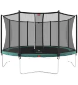 Батут BERG Favorit 14FT 430 + сетка Comfort (35.14.07.06 + 35.74.14.03) 35.14.02.03 Green