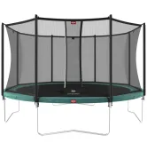 Батут BERG Favorit 14FT 430 + сетка Comfort (35.14.07.06 + 35.74.14.03) 35.14.02.03 Green