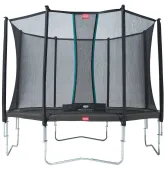 Батут BERG Favorit Grey 14FT 430 + защитная сетка Safety Net Comfort (35.14.94.00)