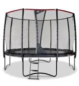 Батут EXIT PeakPro 10 Ft 305 см с защитной сеткой Black