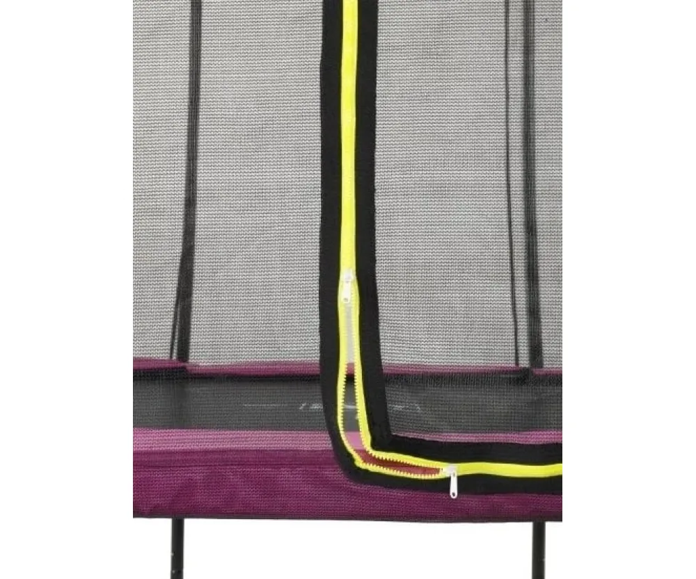 Батут EXIT Silhouette 14 Ft 427 см с защитной сеткой розовый