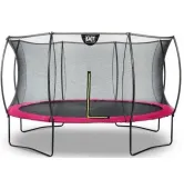 Батут EXIT Silhouette 12 Ft 366 см с защитной сеткой розовый