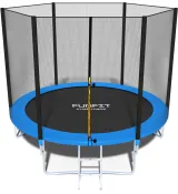 Батут с внешней сеткой FunFit 8FT 252 см