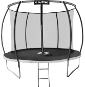 Батут с внутренней сеткой Outtec Premium 10FT 312 см черно-серый