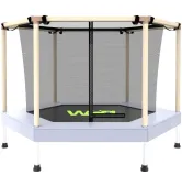 Батут манеж 122 см шестигранный с сеткой WCG Hexi S