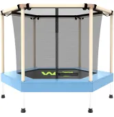 Батут манеж 173 см шестигранный с сеткой WCG Hexi M