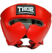 Шолом боксерський класичний THOR 716 (Leather) RED