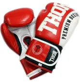 Боксерские перчатки THOR SHARK (PU) RED