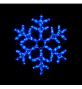 Гирлянда внешняя Delux Motif Snowflake 55 см 12 flash синий EN IP44 90012964