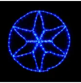 Гирлянда внешняя Delux Motif Star 0,6x0,6 м flash синий IP44 EN 90012984