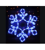Мотив Снежинка Lumion 49,5х42см, голубая 1068-NN
