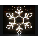 Мотив Снежинка Lumion 49,5х42см, белая 10680-NN