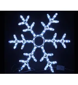 Мотив Снежинка Lumion 60х60 см, синяя 10703-NN