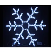 Мотив Снежинка Lumion 60х60 см, синяя 10703-NN