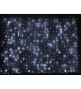 Гирлянда внешняя Delux Curtain 2x3m 912LED белый/белый IP44 10008252