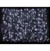 Гирлянда внешняя Delux Curtain 2x7m 1520LED белый/черный IP44 EN 90009030