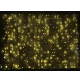 Гирлянда внешняя Delux Curtain 2x7m 1520LED желтый/белый IP44 EN 90009033