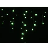 Гирлянда внешняя Delux Icicle 2x0.9m 120LED зеленый/черный IP44 EN 90009068