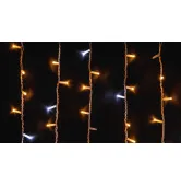 Гирлянда внешняя Delux Icicle 108 LED бахрома 2x1m 27 желтый flash желтый/белый IP44 EN 90015179