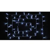 Гирлянда внешняя Delux String 100 LED 10m (2x5m) flash белый/прозрачный IP44 EN 90015187