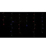 Гирлянда внутренняя Delux Icicle С 100 LED бахрома 3,2x0,7m мульти/прозрачный IP20 90015254