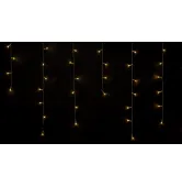 Гирлянда внутренняя Delux Icicle С 100 LED бахрома 3,2x0,7m теплый белый/прозрачный IP20 90015255