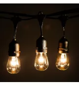 Гирлянда внешняя Lumion Filament Bulb String 2 м 10 ламп белый теплый 10060-NN