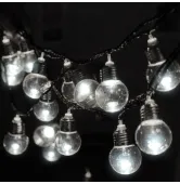 Гирлянда внешняя Lumion Filament Bulb String 2 м 10 ламп белый холодный 10062-NN