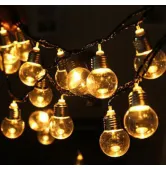 Гирлянда внешняя Lumion Filament Bulb String 2 м 10 ламп цвет белый теплый 10063-NN