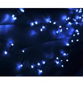 Гирлянда внешняя Lumion String 200 Led 10 м черный/синий с мерцанием 20263-DЕ
