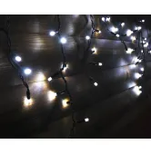 Гирлянда внешняя Lumion Icicle 90 Led 2х0.5 м белый/белый с мерцанием 2043-DЕ